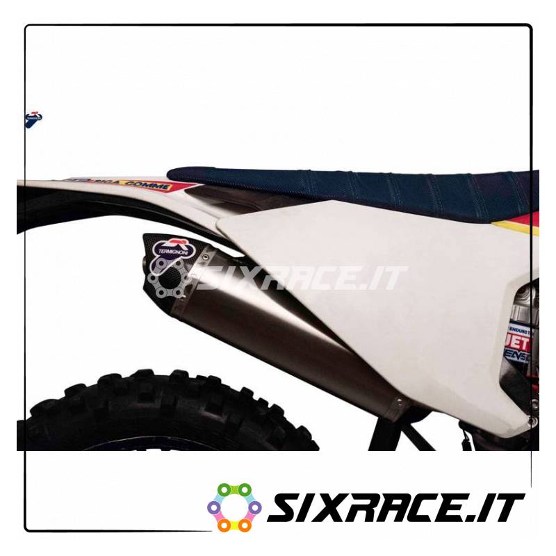 SILENCIEUX EN ACIER INOXYDABLE TITANE KTM 125 2017-2018