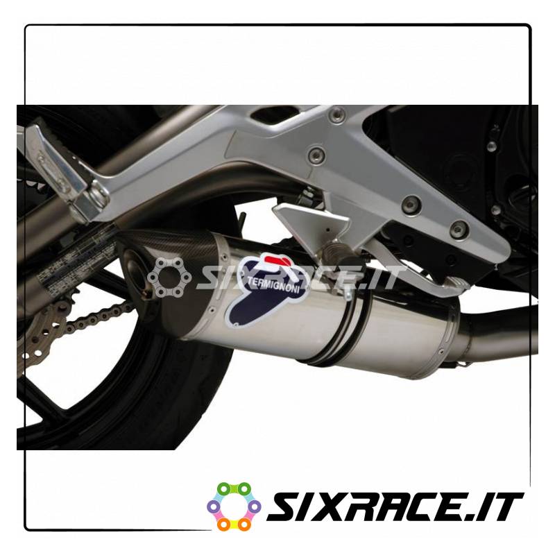 SCARICO COMPLETO CARBONIO INOX KAWASAKI ER 6n 2012-2016