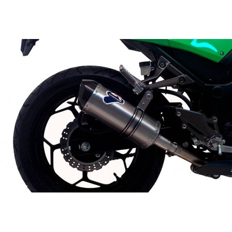 SILENZIATORE CARBONIO INOX CARBONIO KAWASAKI NINJA 300R 2012-2015