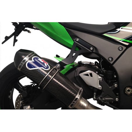 KAWASAKI ZX-10 R 2010-2018 ECHAPPEMENT COMPLET DE CARBONE EN ACIER INOXYDABLE