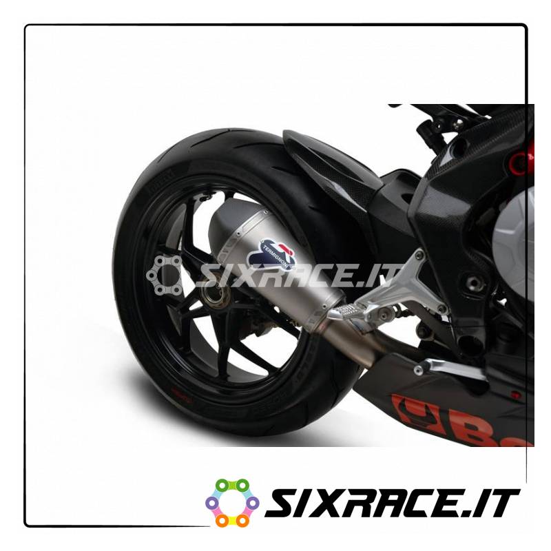 ACIER INOXYDABLE TITANE MV AGUSTA F3 675-800 2012-2016