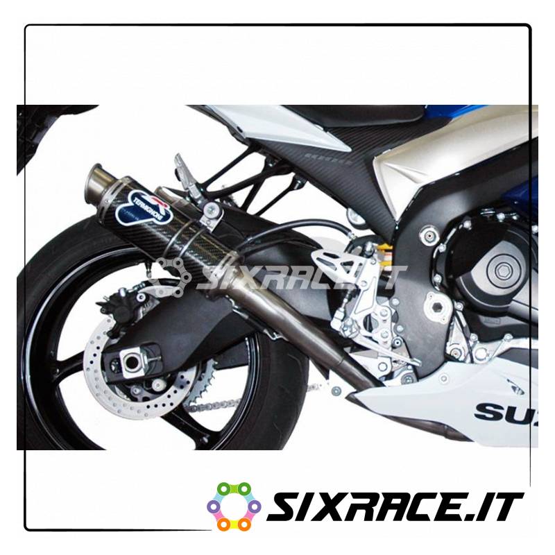 COPPIA SILENZIATORI GP STYLE INOX CARBONIO SUZUKI GSX-R 1000 2009-2011