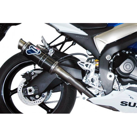 COPPIA SILENZIATORI GP STYLE INOX CARBONIO SUZUKI GSX-R 1000 2009-2011