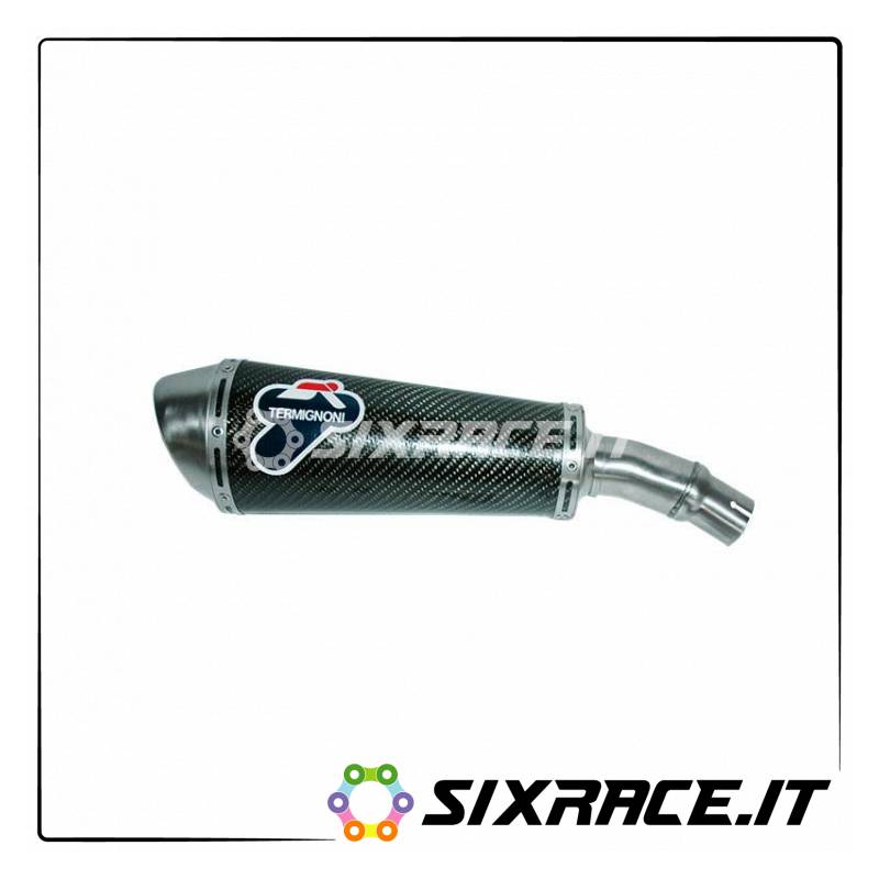 SILENCIEUX EN CARBONE EN ACIER INOXYDABLE SUZUKI GLADIUS 2009-2015