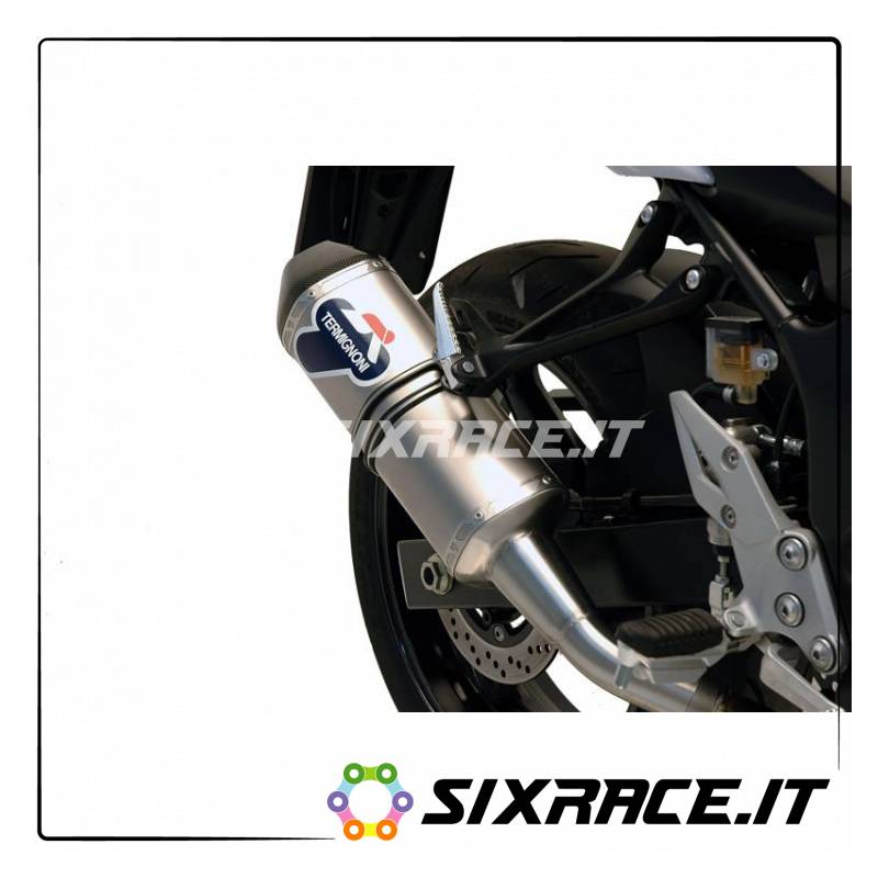 SILENZIATORE INOX CARBONIO SUZUKI GSR 750 2011-2016