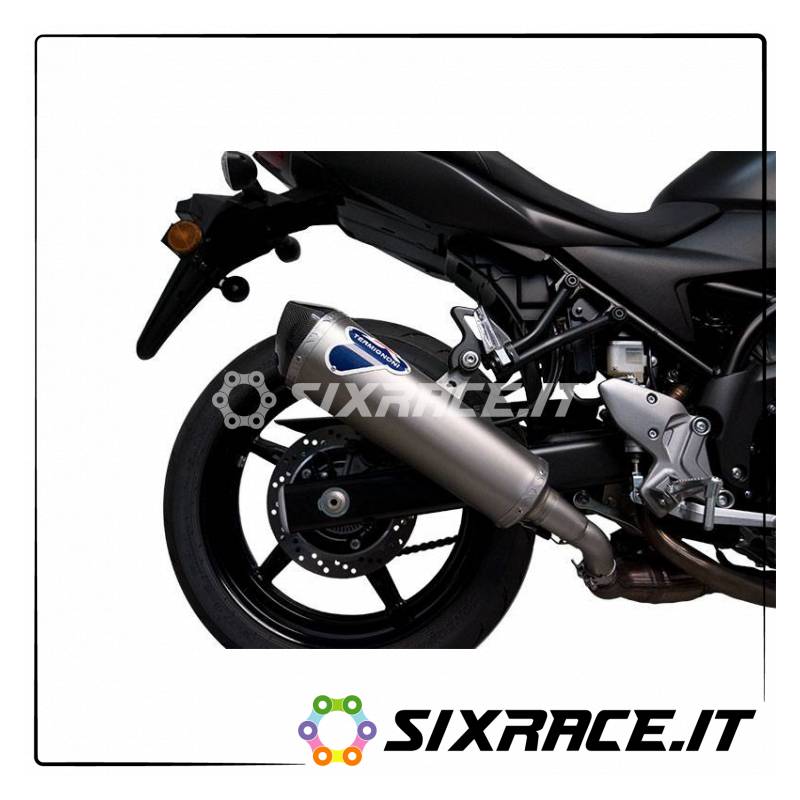 SILENZIATORE INOX CARBONIO SUZUKI SV 650 2016-2018