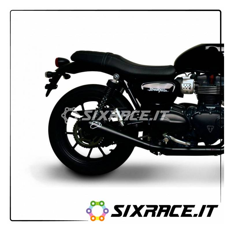 SCARICO COMPLETO INOX TRIUMPH STREET TWIN 2016-2018