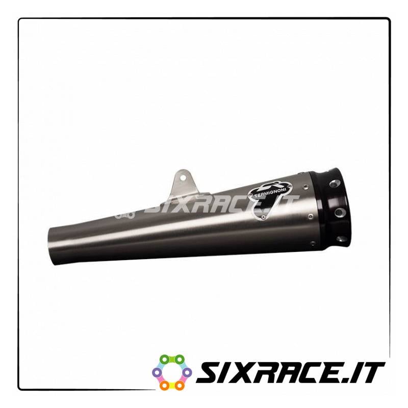 PAIRE DE SILENCIEUX TRUXTON TRIUMPH STR INOX 2016-2018