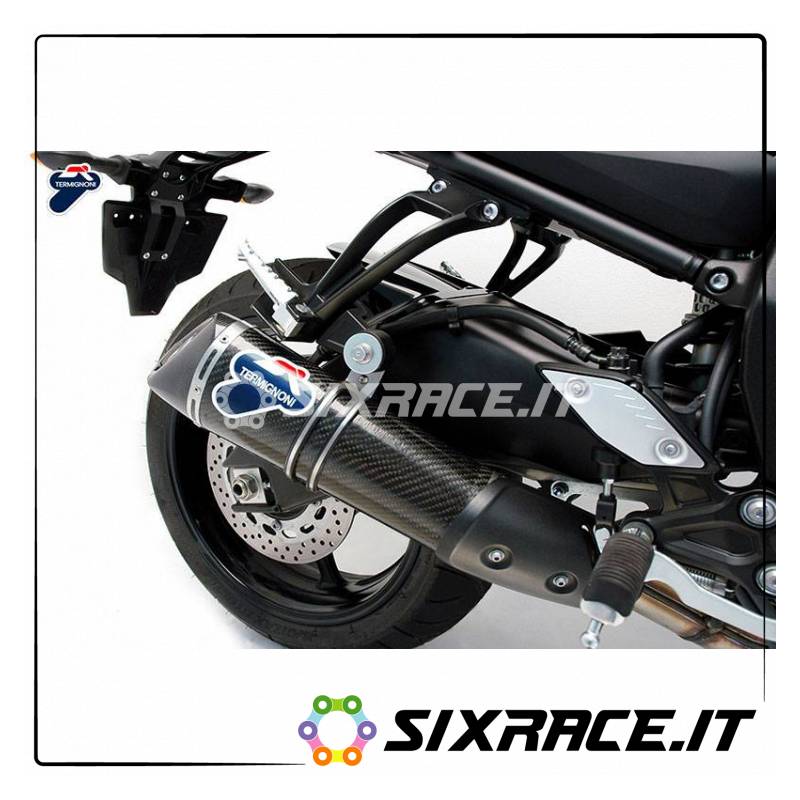 SILENCIEUX EN ACIER INOXYDABLE CARBONE YAMAHA FZ8 2000-2000