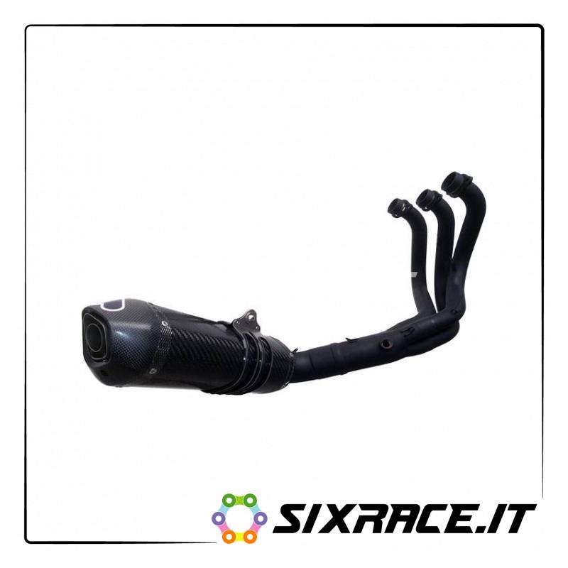 SCARICO COMPLETO BLACK INOX CARBONIO YAMAHA MT09 - XSR900 2014-2018