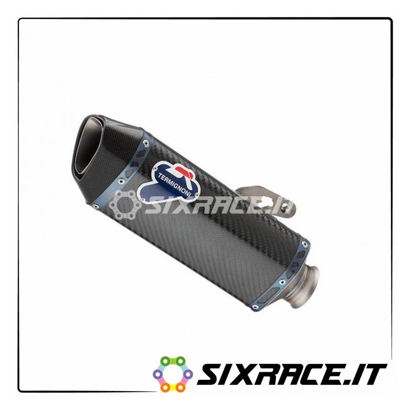 SILENCIEUX DE CARBONE DE TITANE YAMAHA YZF R1 2015-2018