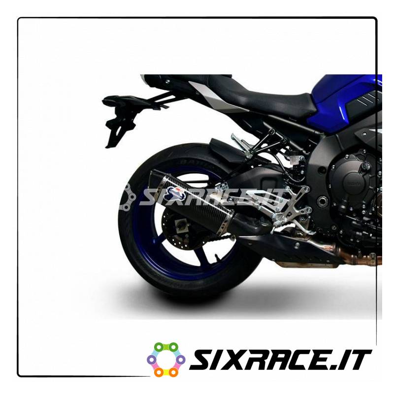 SILENCIEUX EN TITANE DE CARBONE YAMAHA MT10 2016-2018