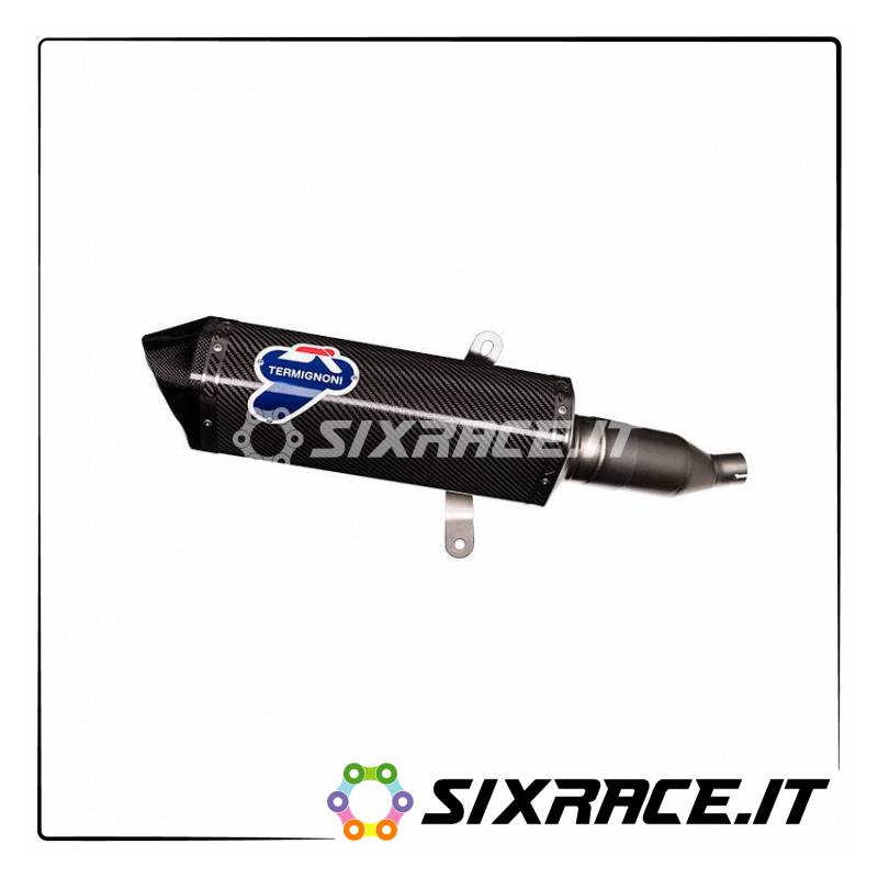 SILENZIATORE INOX CARBONIO YAMAHA XMAX 300 2017-2018