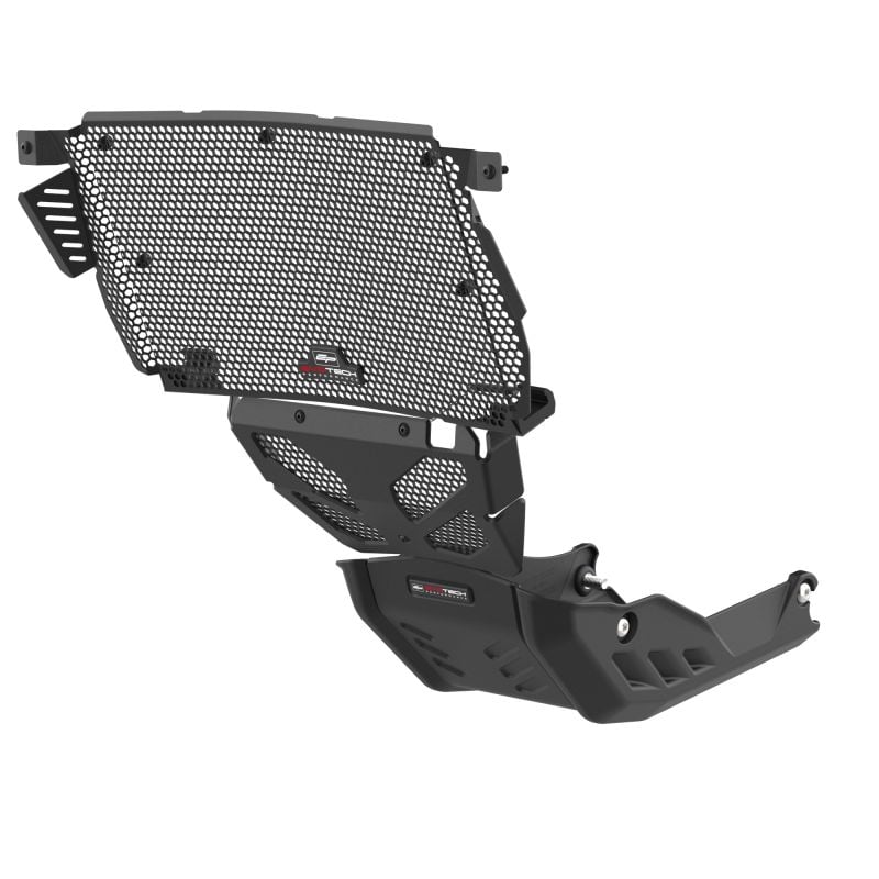 PRN016978-017169-017257-01 Ducati Hypermotard 698 Mono 2024+ Griglia Radiatore Evotech-performance