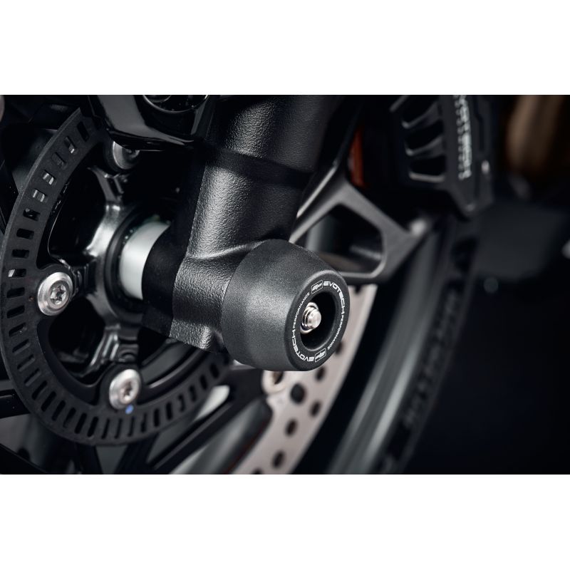 PRN013712-015348-03 Kit de protection de fourche avant et arrière Triumph Daytona 660 2024+ Evotech-