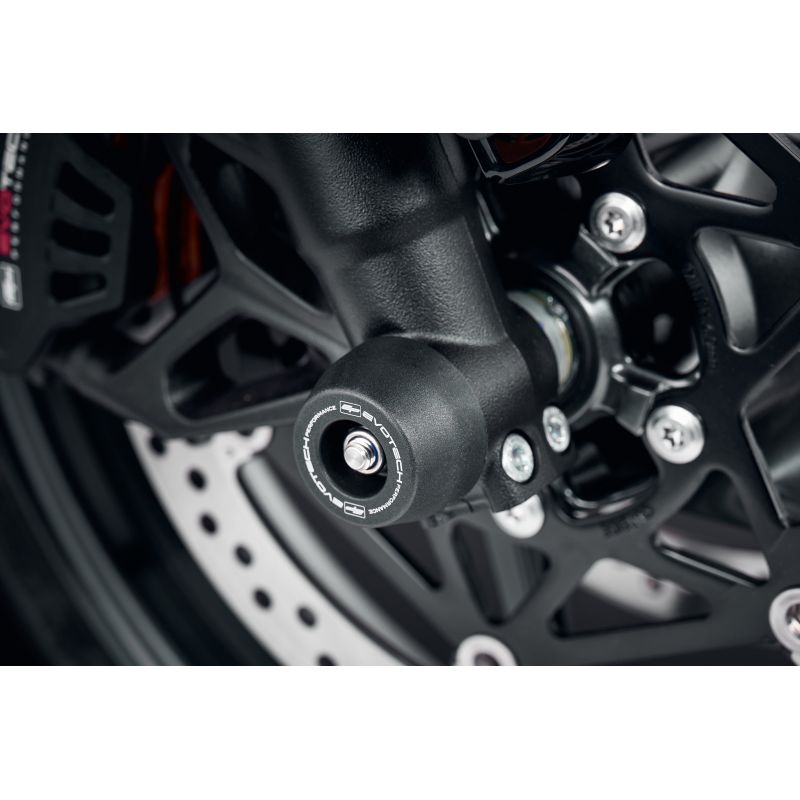PRN013712-015348-03 Kit de protection de fourche avant et arrière Triumph Daytona 660 2024+ Evotech-