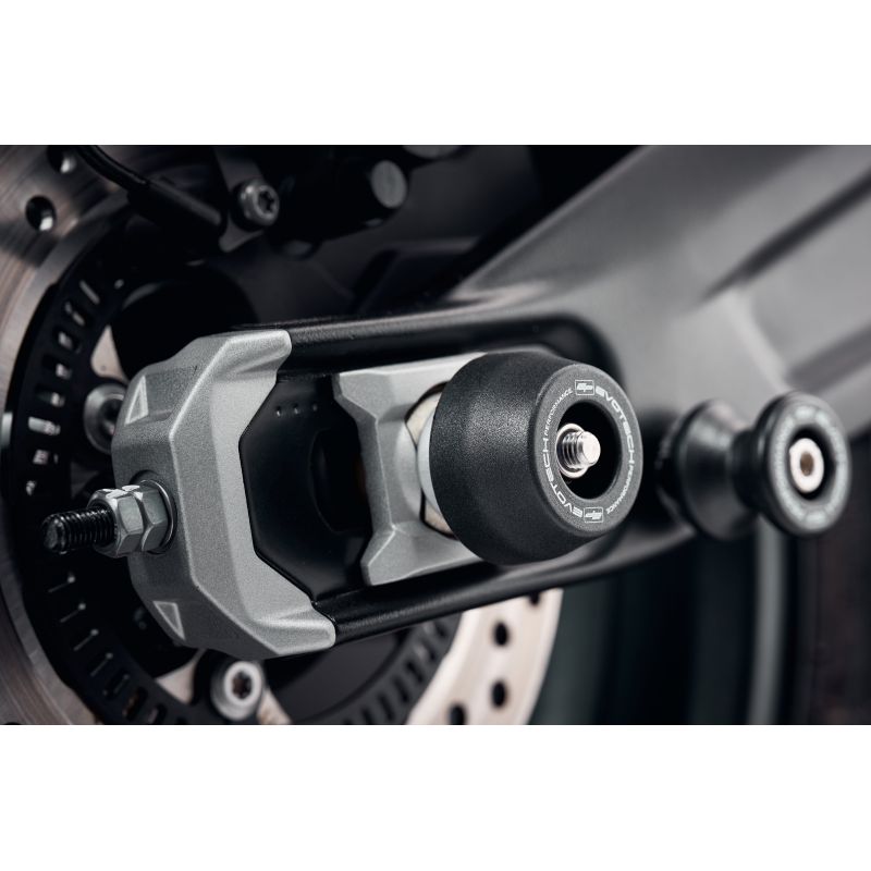 PRN013712-015348-03 Kit de protection de fourche avant et arrière Triumph Daytona 660 2024+ Evotech-