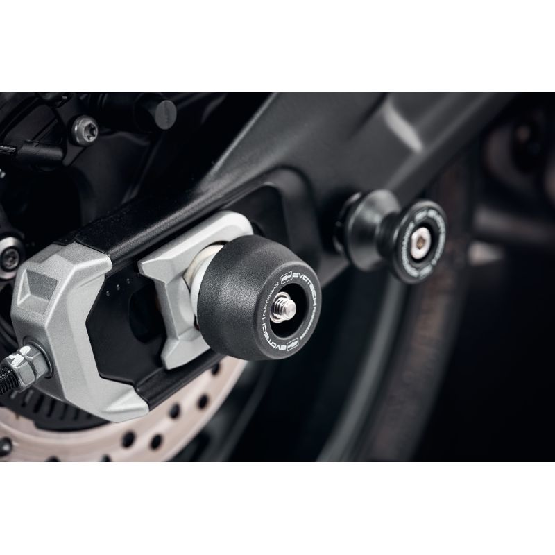 PRN015348-03 Rear Spindle Bobbins Triumph Daytona 660 2024+ Evotech-performance