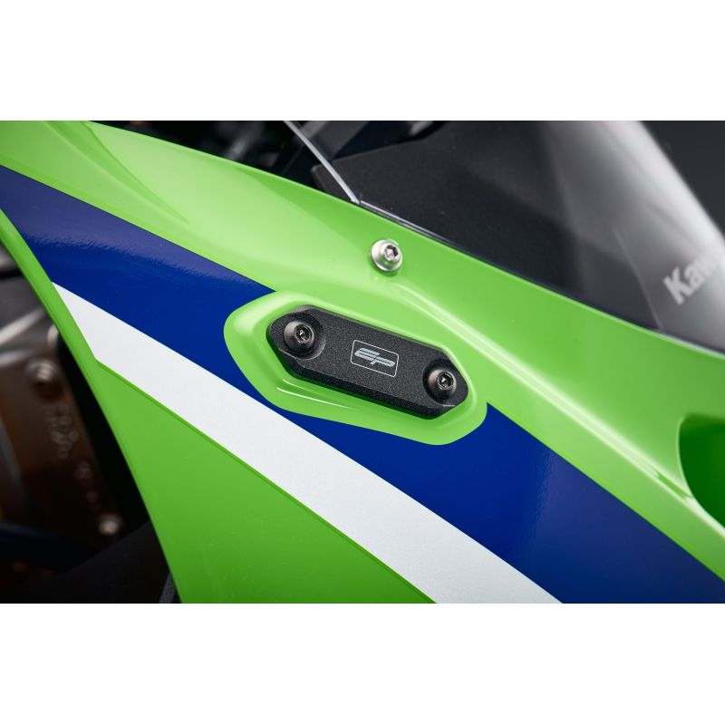 Kawasaki Ninja ZX-6R 40th Anniversary Edition 2024+ Tappi fori Specchietti