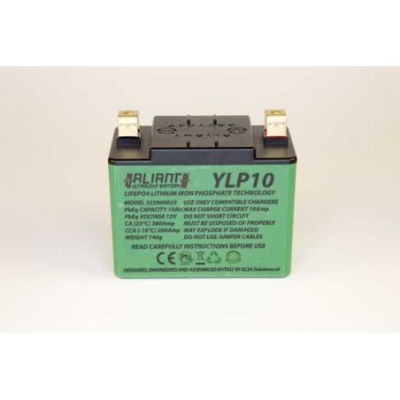 FBATYLP10 Batteria Y-LP APRILIA Tuono V4 1100 / Factory (2015-16) 1100 2015 2016 ALIANT