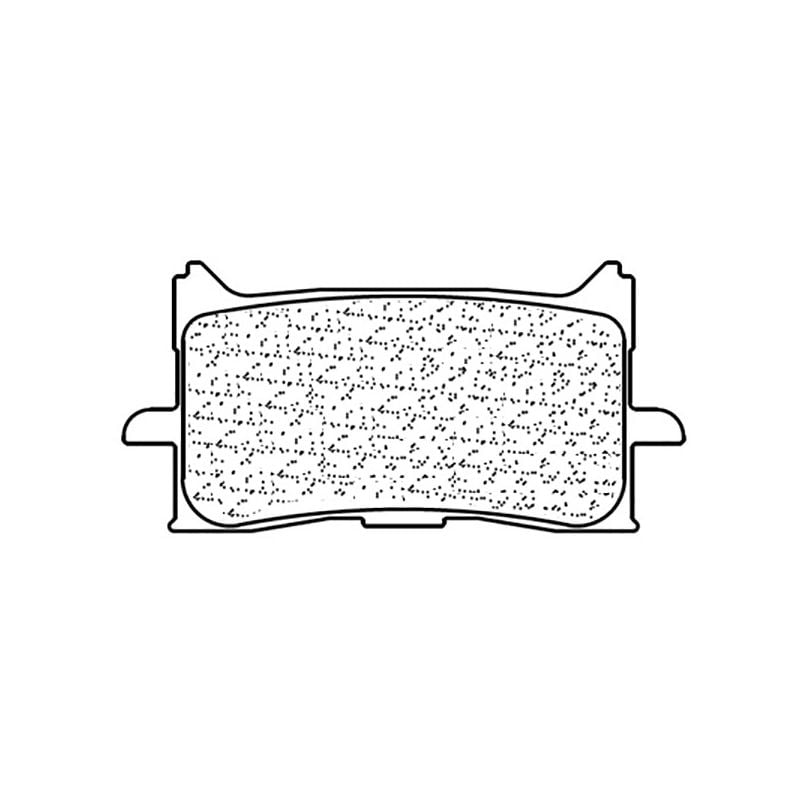 S643116MSC Pastiglie Freno Anteriori MSC HONDA CBR 650 R 650 2019 2025 CL Brakes - Carbone Lorraine