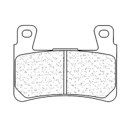 S642711C60 Pastiglie Freno Anteriori C60 - pista HONDA CBR 954 RR 954 2002 2003 CL Brakes - Carbone