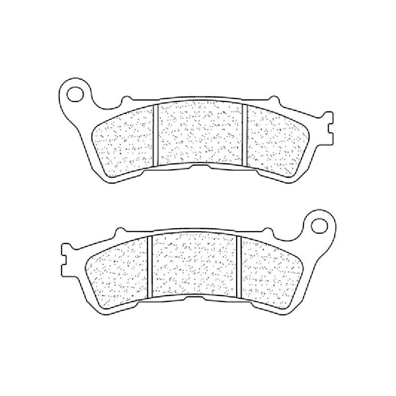 S641159A3+ Pastiglie Freno Anteriori A3+ HONDA SH 300 ABS (to 2015) 300 2012 2015 CL Brakes - Carbone