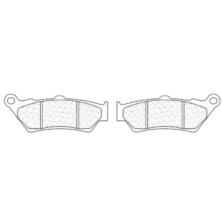 S642396XBK5 Pastiglie Freno Anteriori XBK5 HUSQVARNA 701 Enduro 690 2016 2024 CL Brakes - Carbone Lo