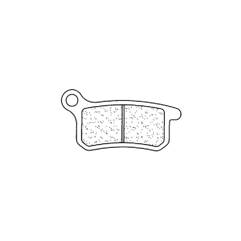 S641078MX10 Pastiglie Freno Anteriori MX10 HUSQVARNA TC 65 65 2017 2021 CL Brakes - Carbone Lorraine