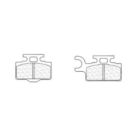 S641034MX10 Pastiglie Freno Anteriori MX10 KAWASAKI KX 65 65 2000 2021 CL Brakes - Carbone Lorraine