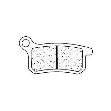 S641078MX10 Pastiglie Freno Anteriori MX10 KTM SX 85 19/16 85 2003 2010 CL Brakes - Carbone Lorraine