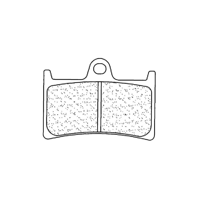 S642361A3+ Pastiglie Freno Anteriori A3+ YAMAHA TDM 900 900 2002 2013 CL Brakes - Carbone Lorraine