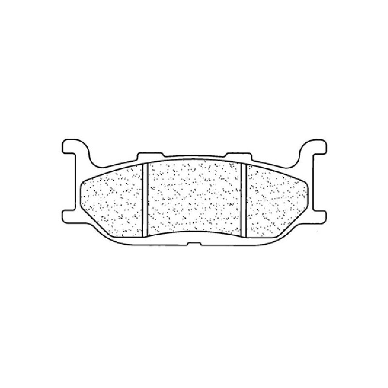 S642391A3+ Pastiglie Freno Anteriori A3+ YAMAHA XV 950 / R (Bolt) 950 2014 2021 CL Brakes - Carbone