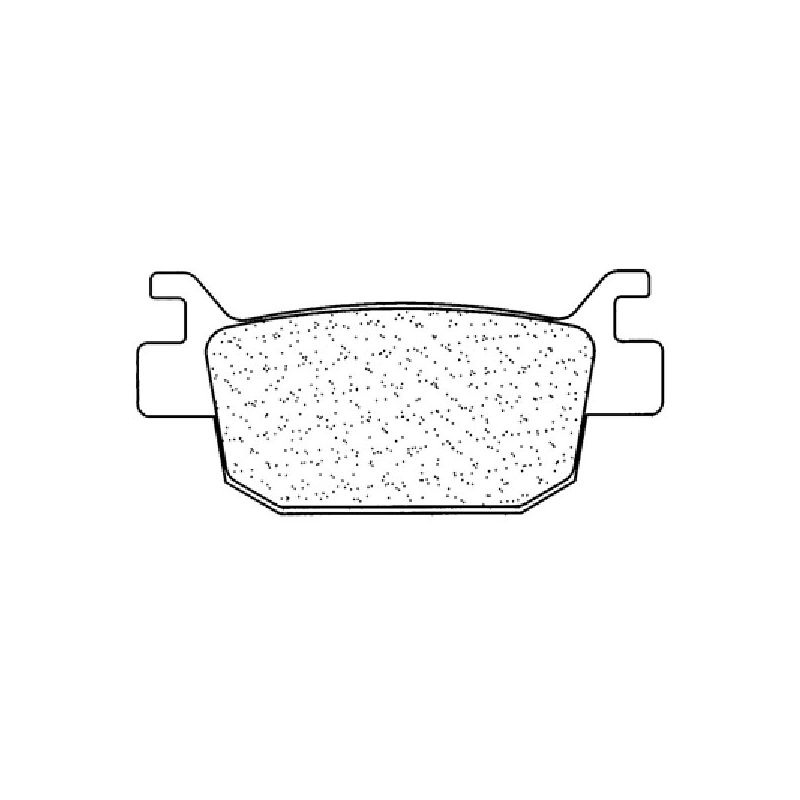 S643083MSC Pastiglie Freno Posteriori MSC BENELLI 502 C 500 2019 2024 CL Brakes - Carbone Lorraine