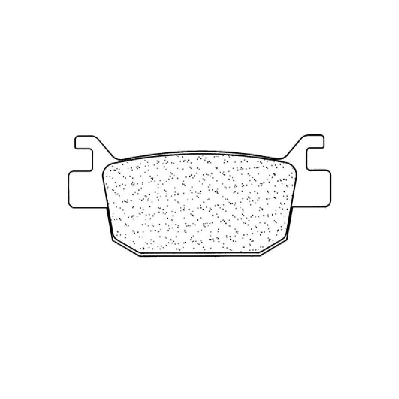 S643083MSC Pastiglie Freno Posteriori MSC BENELLI TRK 502 X (euro5) 500 2018 2024 CL Brakes - Carbon