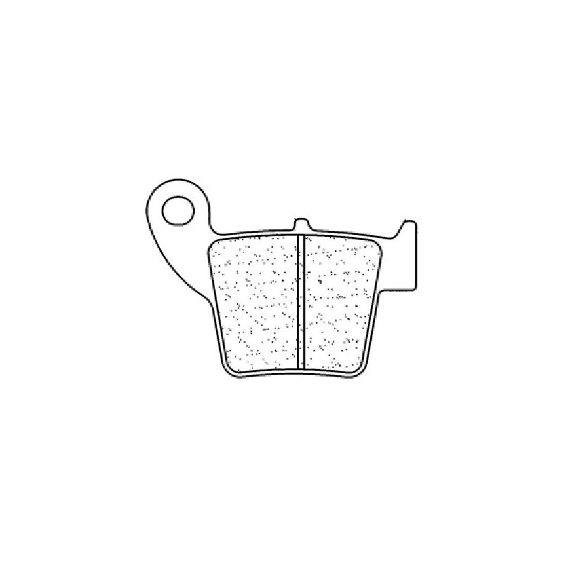 S641076X59 Pastiglie Freno Posteriori X59 HONDA CRF 450 RX 450 2017 2025 CL Brakes - Carbone Lorrain