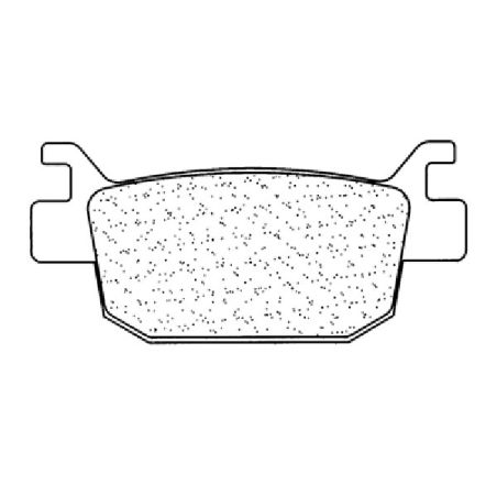 S643083MSC Pastiglie Freno Posteriori MSC HONDA SH 125 i (2020to ) 125 2020 2025 CL Brakes - Carbone