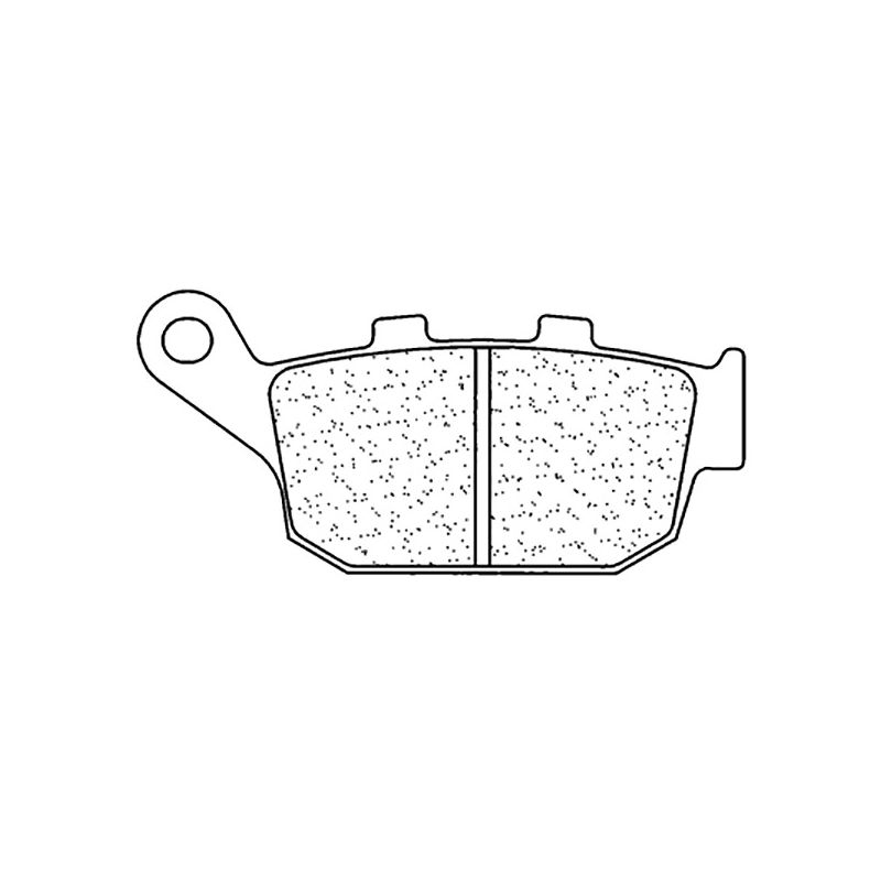S642298S4 Pastiglie Freno Posteriori S4 HONDA Transalp 700 700 2008 2013 CL Brakes - Carbone Lorrain