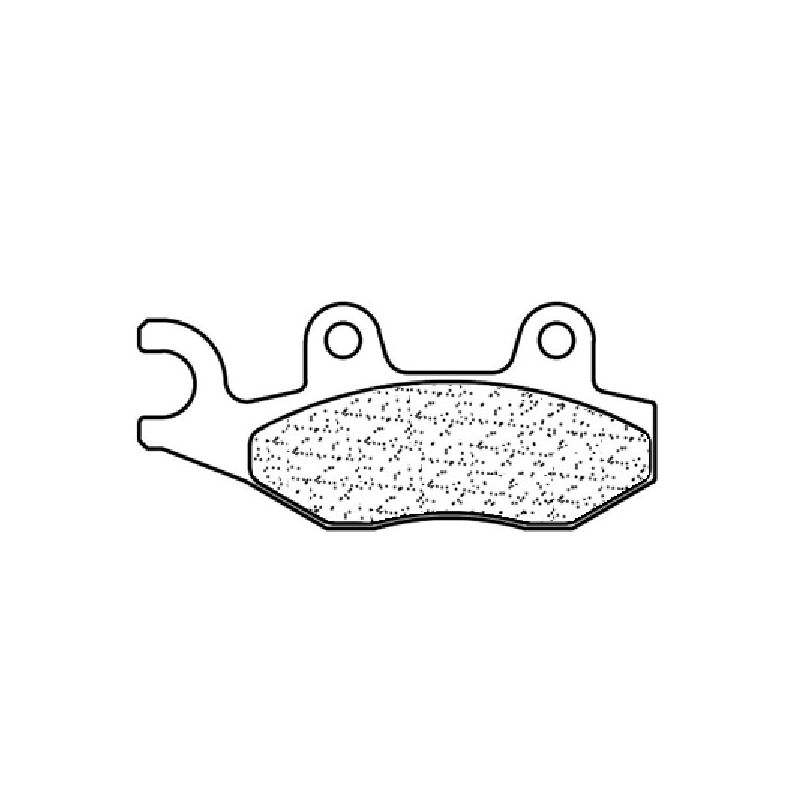 S643078MSC Pastiglie Freno Posteriori MSC KEEWAY RKF 125 125 2021 2024 CL Brakes - Carbone Lorraine