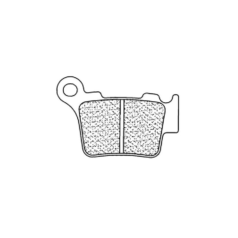 S641108X59 Pastiglie Freno Posteriori X59 KTM SX-F 250 4T 250 2005 2023 CL Brakes - Carbone Lorraine