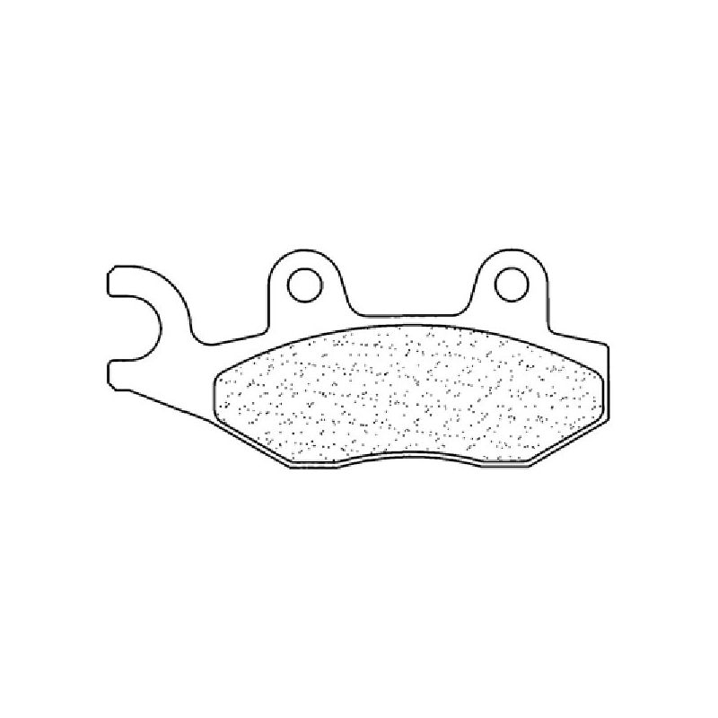 S643087MSC Pastiglie Freno Posteriori MSC SUZUKI Burgman 400 (to 2017) 400 1998 2017 CL Brakes - Carb