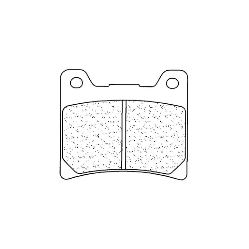 S642283RX3 Pastiglie Freno Posteriori RX3 YAMAHA TDM 850 850 1991 2001 CL Brakes - Carbone Lorraine