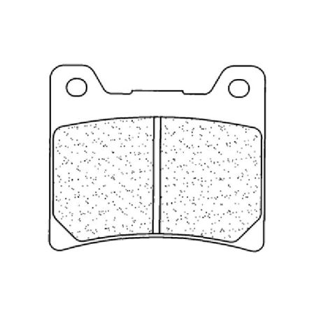 S642283RX3 Pastiglie Freno Posteriori RX3 YAMAHA TDM 850 850 1991 2001 CL Brakes - Carbone Lorraine