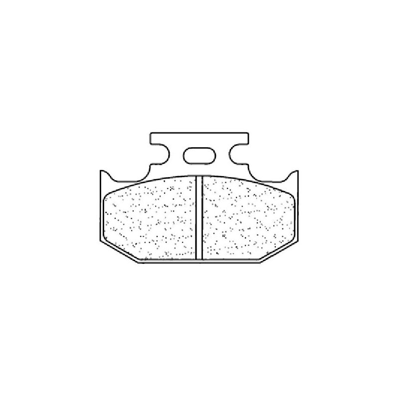 S642299X59 Pastiglie Freno Posteriori X59 YAMAHA XSR 125 125 2021 2023 CL Brakes - Carbone Lorraine