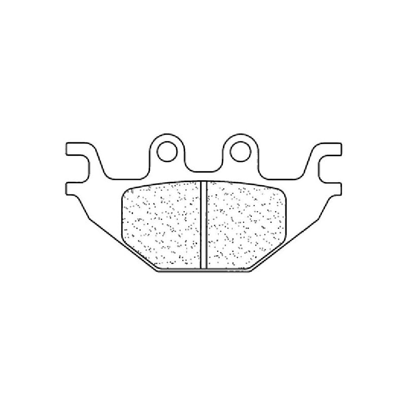 S641147X59 Pastiglie Freno Posteriori X59 YAMAHA YZF R125 125 2008 2016 CL Brakes - Carbone Lorraine