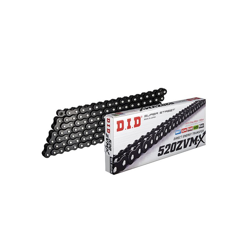 S533191202 Catene 520ZVM-X Black UNIVERSALE 0 0 0 DID