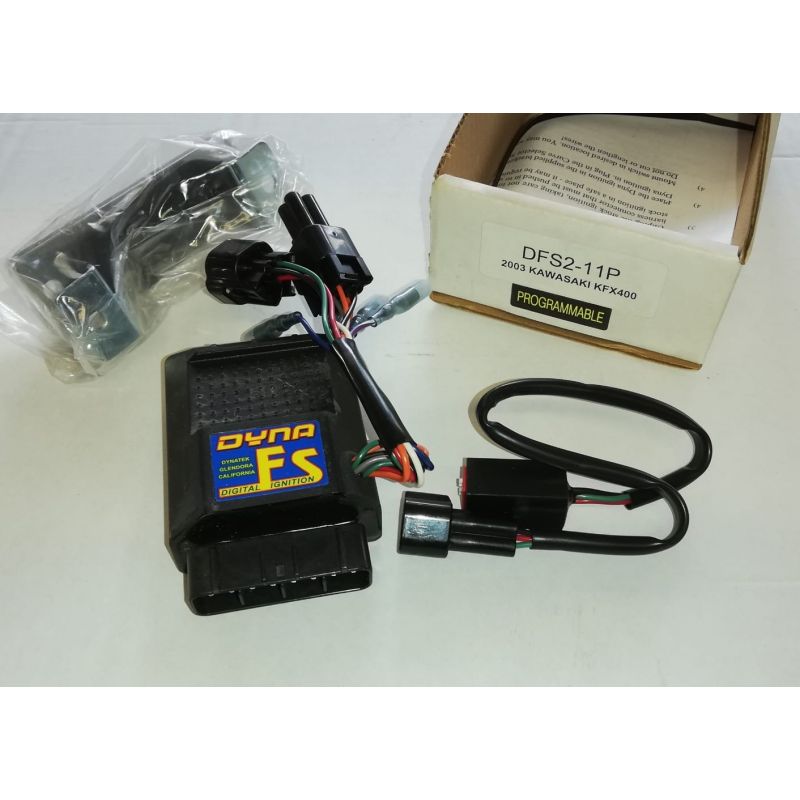 DKDFS2-11P Accensione Dyna FS centr. programmabile KAWASAKI KFX 400 400 2003 2004 DYNATEK