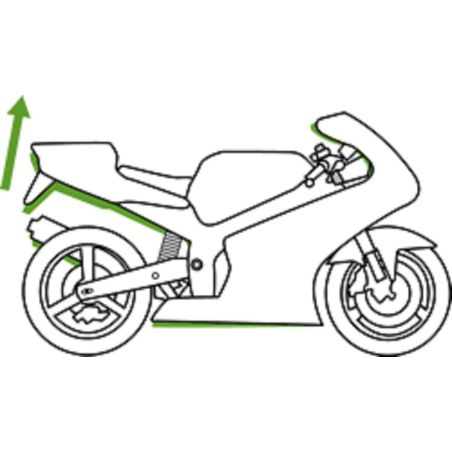 F61-065-25 Kit innalzamento moto HUSQVARNA Svartpilen 701 700 2018 2024 FASTER96