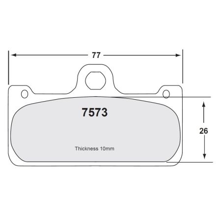 7573.05.11.92 Mescola 05 - pista Brembo P4 32/36 Radial 0 1995 2020 FASTER96