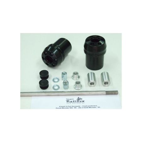 F41DU03KS Tamponi telaio X-Pad - kit completo DUCATI Monster S2R 1000DS 1000 2005 2008 FASTER96
